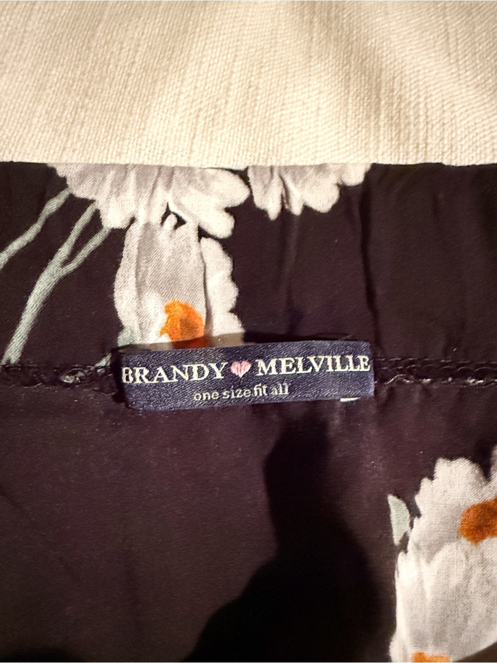 Brandy Melville Daisy Print Maxi Midi Skirt - Picture 11 of 11